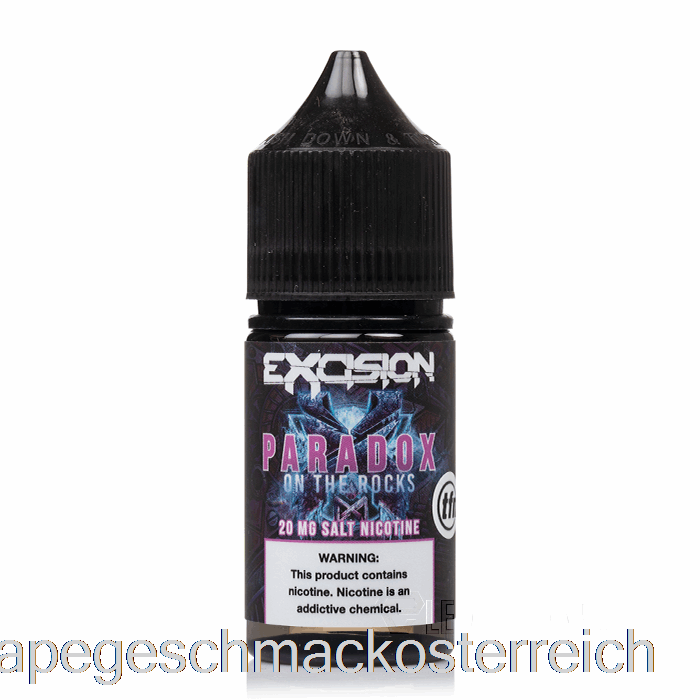 Paradox Auf Eis – Exzisionssalz – Alt Zero – 30 Ml, 40 Mg Vape-Geschmack